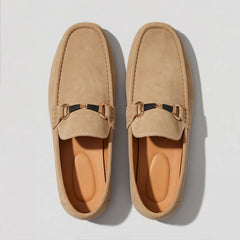 Bianchi Russo Suede Loafers - Tan - men's loafers - Hendlys - Image 2