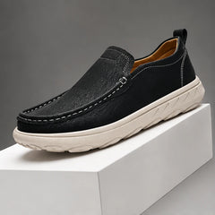 Ridgeway Casual Loafer - Black - Loafers - Hendlys - Image 1