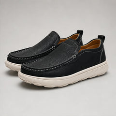 Ridgeway Casual Loafer - Black - men's loafers - Hendlys - Image 2