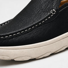 Ridgeway Casual Loafer - Black - leather loafers - Hendlys - Image 5