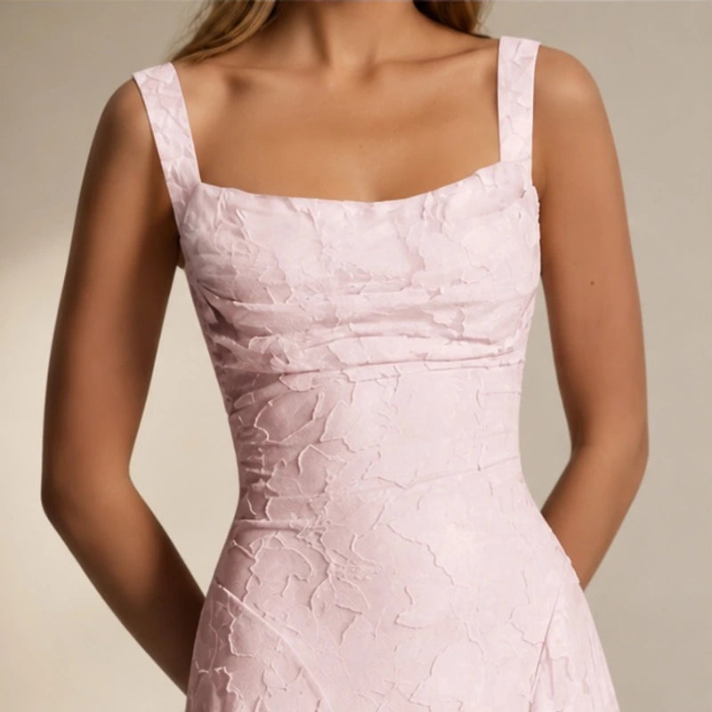 Arabella Lace Midi Dress - Pink - Women > Dresses - Hendlys - Image 2