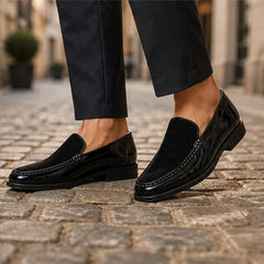 Armitage Leather Loafers - Black - Shoes - Hendlys - Image 3