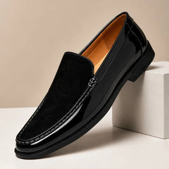 Armitage Leather Loafers - Black - mens shoes - Hendlys - Image 2