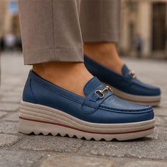 Aveline Orthopedic Loafer - Deep Blue - loafers - Hendlys - Image 2