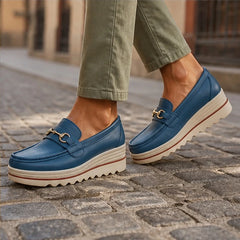Aveline Orthopedic Loafer - Deep Blue - Shoes - Hendlys - Image 1