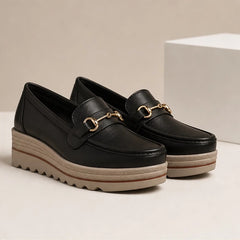 Aveline Orthopedic Loafer - Noir Black - orthopedic shoes - Hendlys - Image 3