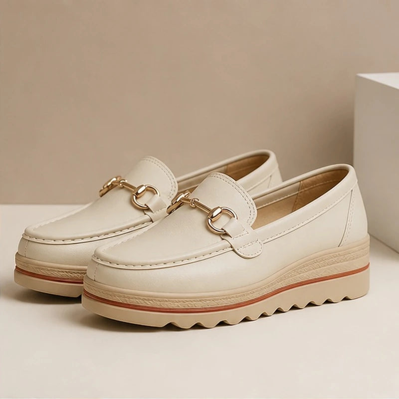 Aveline Orthopedic Loafer - White - orthopedic shoes - Hendlys - Image 3
