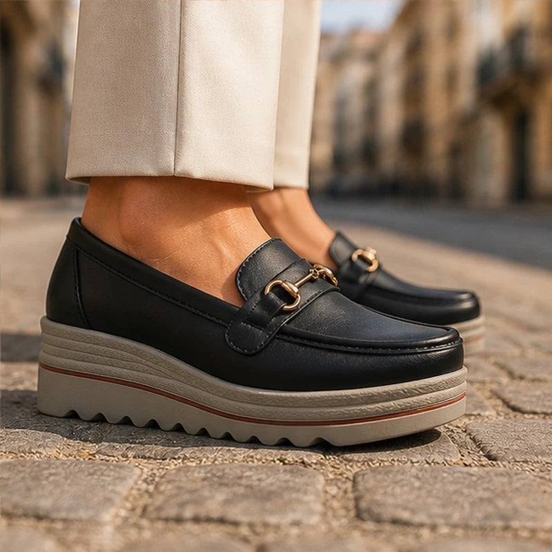 Aveline Orthopedic Loafer - Noir Black - loafers - Hendlys - Image 2