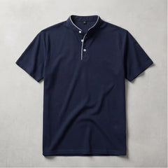 Jenson Polo Shirt - Navy - men's polo - Hendlys - Image 2