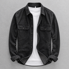 Barton Tailored Denim Shirt - denim shirt - Hendlys - Image 3