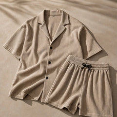 Briar Corduroy Vacation Set - Khaki - corduroy - Hendlys - Image 3