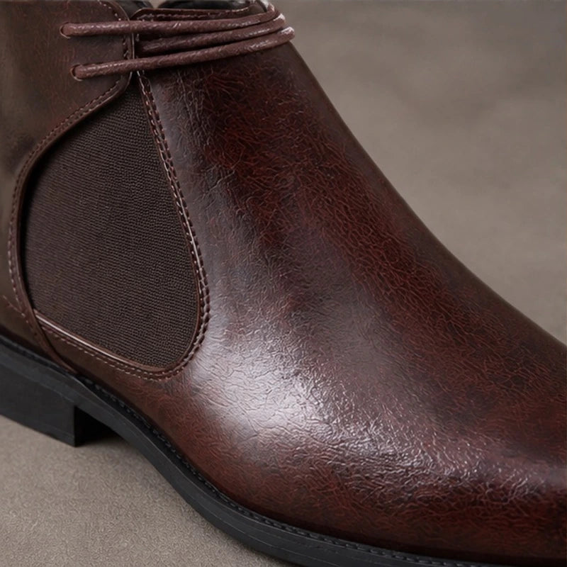 Briarstone Chelsea Boots - Auburn - men's boots - Hendlys - Image 2