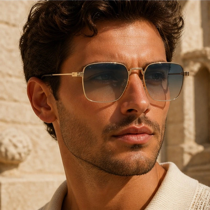 Caldora Shades - Gold - gold frame - Hendlys - Image 3