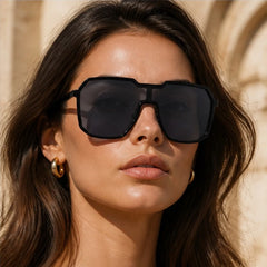 Calix Square-Frame Tinted Shades - Black - square frame - Hendlys - Image 3