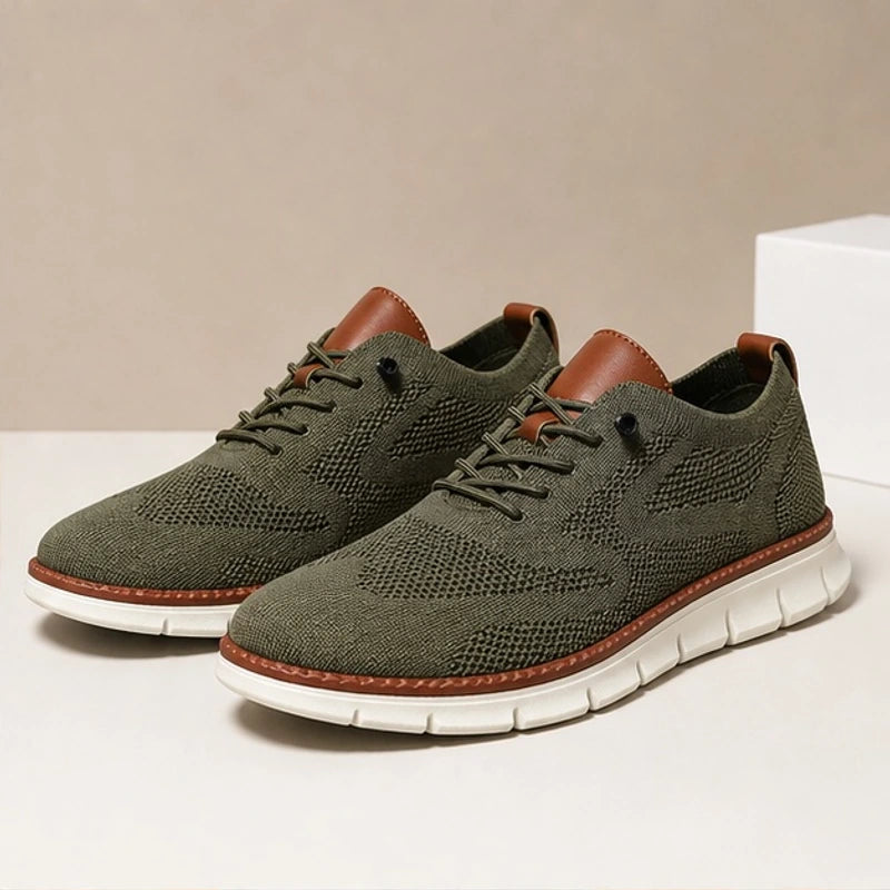Callen Everyday Sneaker - Military Green - men's sneakers - Hendlys - Image 2