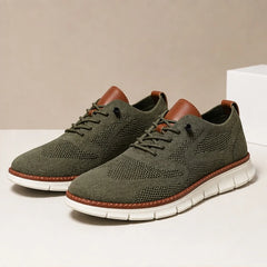 Callen Everyday Sneaker - Military Green - men's sneakers - Hendlys - Image 2