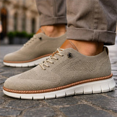 Callen Everyday Sneaker - Beige - genuine leather - Hendlys - Image 5