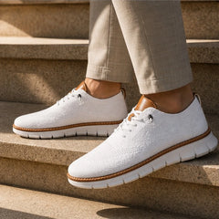 Callen Everyday Sneaker - White - everyday sneakers - Hendlys - Image 3