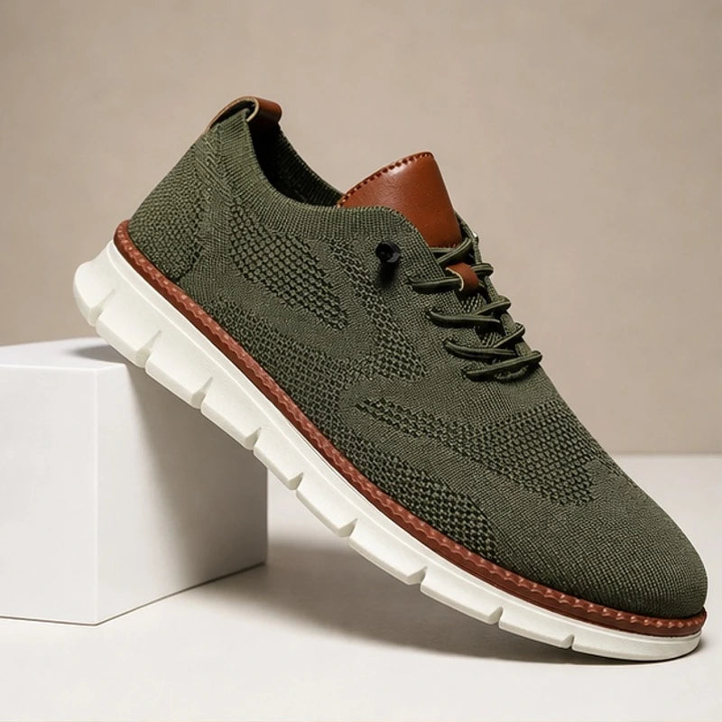 Callen Everyday Sneaker - Military Green - Sneakers - Hendlys - Image 1