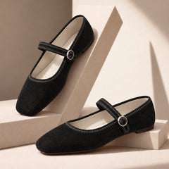 Camille Women's Orthopedic Mary Jane Flats - Shoes - Hendlys - Image 2