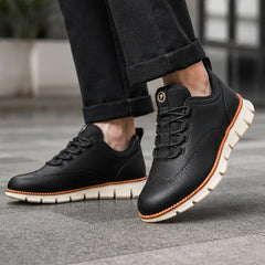 Carrington Brogue Sneaker - Charcoal - brogue sneaker - Hendlys - Image 4