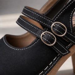 Catria Slingback Heels - Black - slingback heels - Hendlys - Image 3