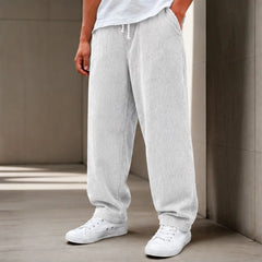 Copley Corduroy Jogger Pants - Off-White - Clothing > Pants > Corduroy Jogger Pants - Hendlys - Image 1
