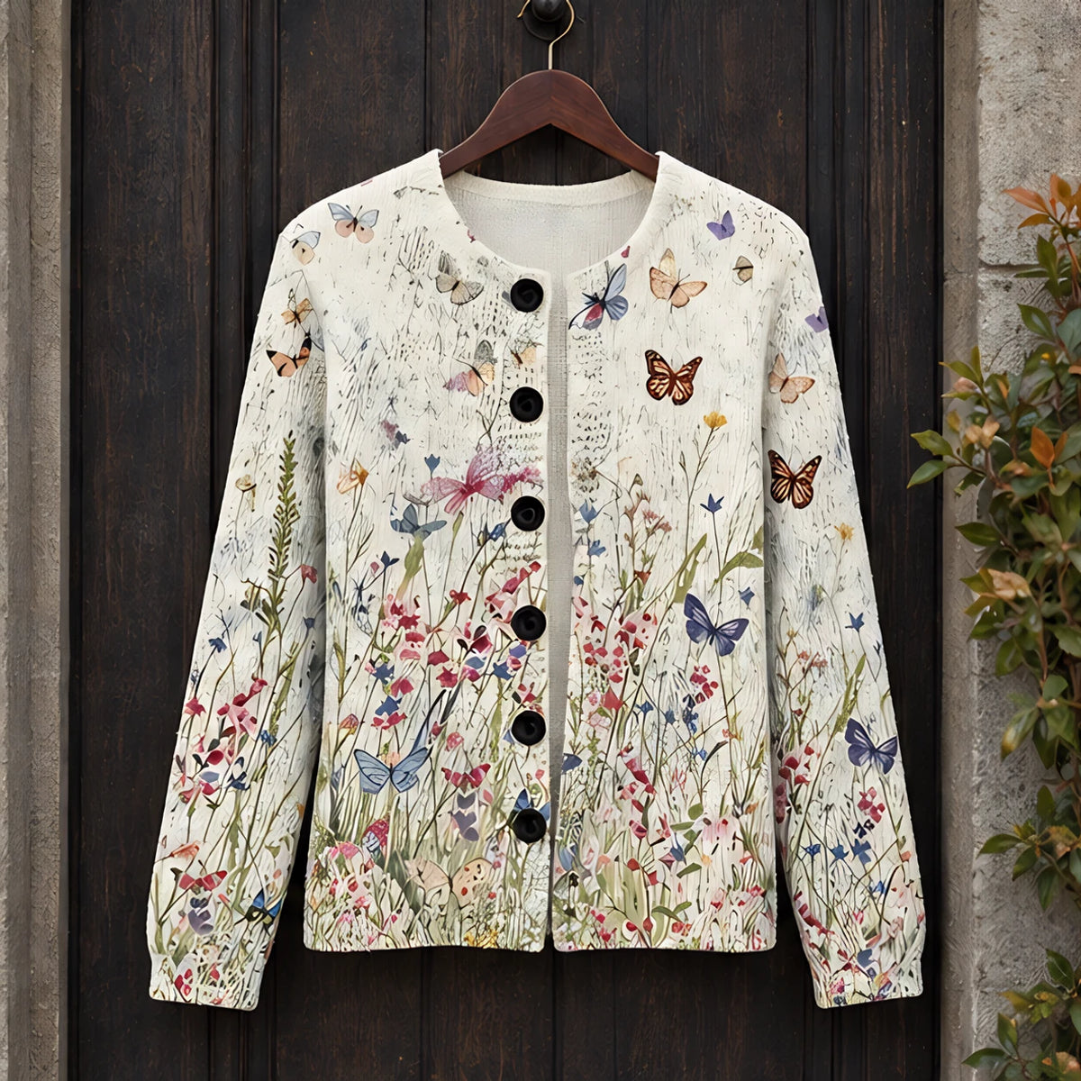 Coraline Women's Button Down Cardigan - F - ai-processed - Hendlys - Image 3