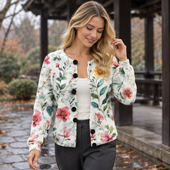 Coraline Women's Button Down Cardigan - C - 23 sept - Hendlys - Image 2