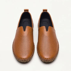 Sartoria Italia Loafers - Brown - men's loafers - Hendlys - Image 2
