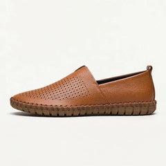 Sartoria Italia Loafers - Brown - men's loafers - Hendlys - Image 1