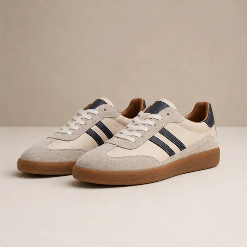 Dario Low-Top Sneakers - White - Sneakers - Hendlys - Image 2
