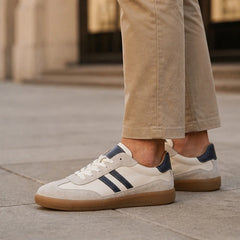 Dario Low-Top Sneakers - White - Men's Footwear > Sneakers - Hendlys - Image 1