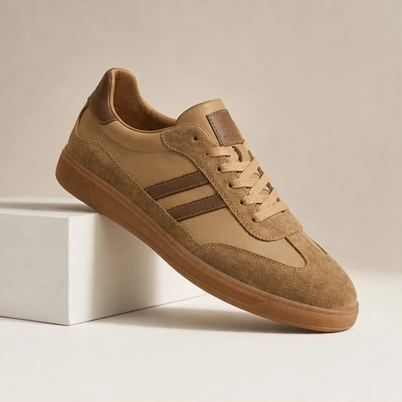 Dario Low-Top Sneakers - Brown - male - Hendlys - Image 3