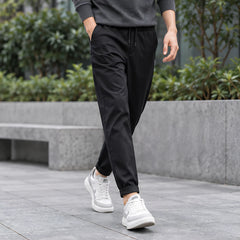 Devereux Men's Cuffed Tapered Jogger Pants - Black - Men's Clothing > Pants > Jogger Pants - Hendlys - Image 2