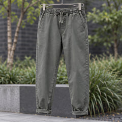 Devereux Men's Cuffed Tapered Jogger Pants - Olive - male - Hendlys - Image 3