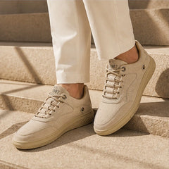 Dunmore 87's Suede Sneakers - Sand - Footwear > Sneakers > Casual Sneakers - Hendlys - Image 4