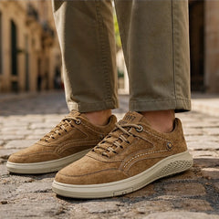 Dunmore 87's Suede Sneakers - Brown - Footwear > Sneakers > Casual Sneakers - Hendlys - Image 4