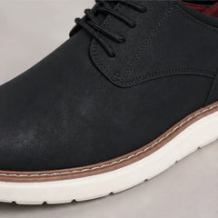 Brookfield Soft-Sole Derby Shoe - Charcoal - lace-up shoes - Hendlys - Image 5