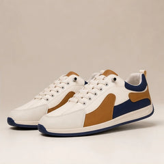 Eldridge Leather Sneakers - Navy - genuine leather - Hendlys - Image 4