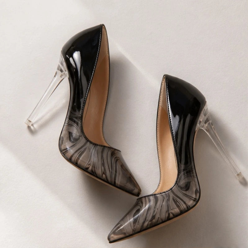 Evelora Stiletto Heels - Black - stiletto heels - Hendlys - Image 3