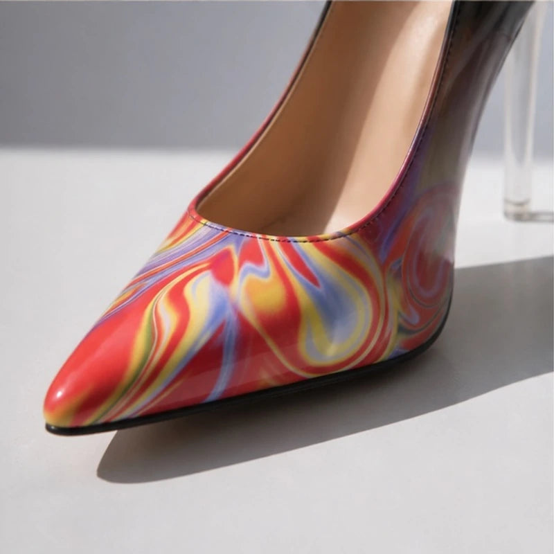 Evelora Stiletto Heels - Retro - retro heels - Hendlys - Image 4