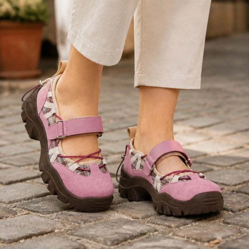 Florine Chunky Mary Janes - Pink - Department: Women - Hendlys - Image 3