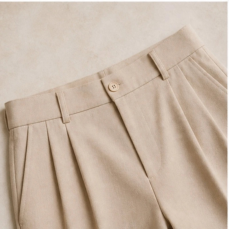Garrick Tailored Pants - Cream - Product Type: Pants - Hendlys - Image 4