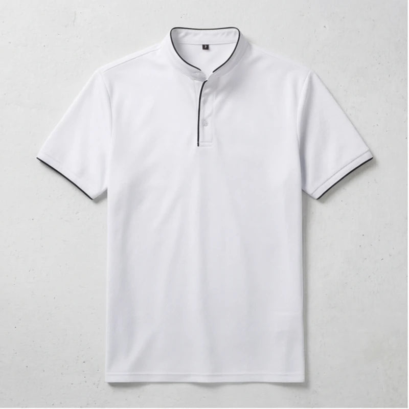 Jenson Polo Shirt - White - breathable polo - Hendlys - Image 4