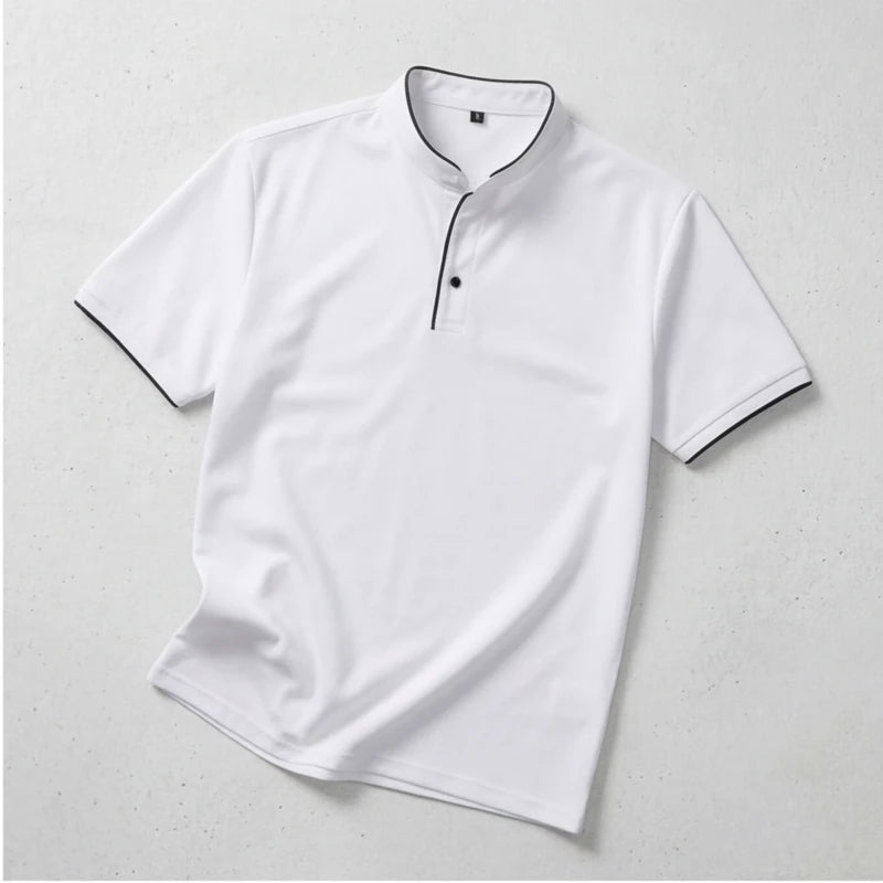 Jenson Polo Shirt - White - men's shirts - Hendlys - Image 6
