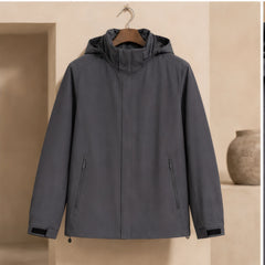 Harlow Hooded Jacket - Dark Gray - Department: Men - Hendlys - Image 3