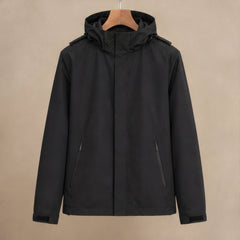 Harlow Hooded Jacket - Black - Department: Men - Hendlys - Image 3