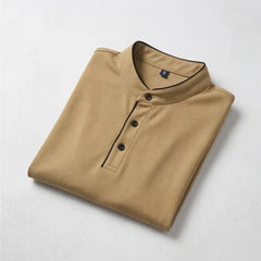 Jenson Polo Shirt - Khaki - breathable polo - Hendlys - Image 4
