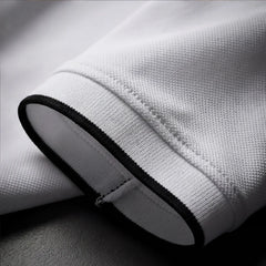 Jenson Polo Shirt - White - polo shirt - Hendlys - Image 3